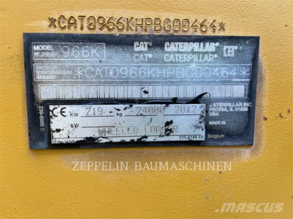 CAT 966K Utovarivači na kotačima