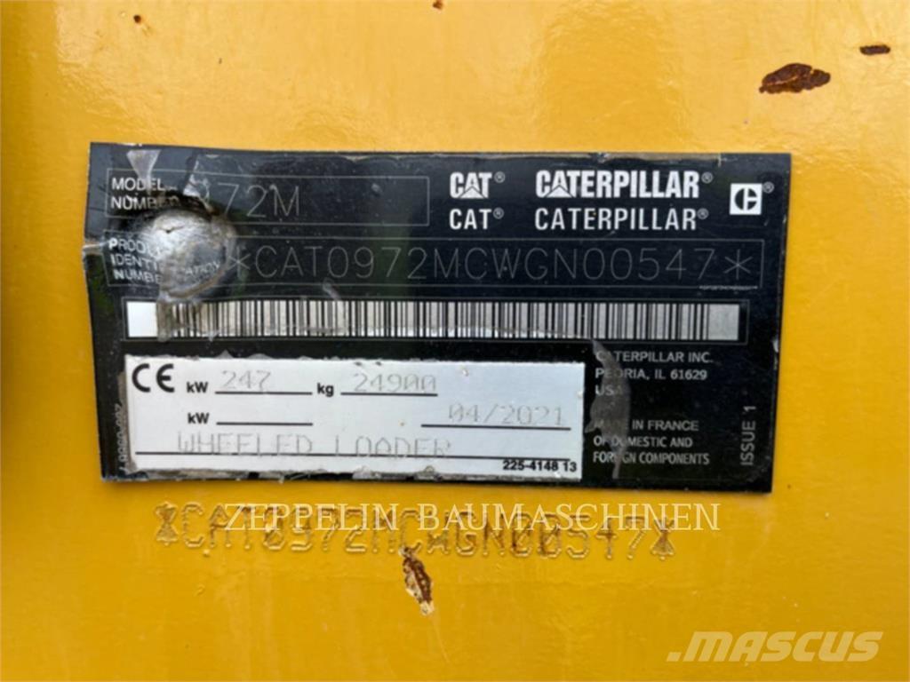 CAT 972M Utovarivači na kotačima