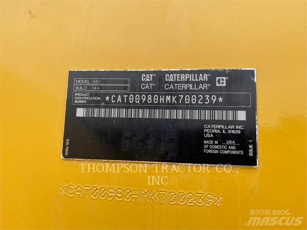CAT 980 Utovarivači na kotačima