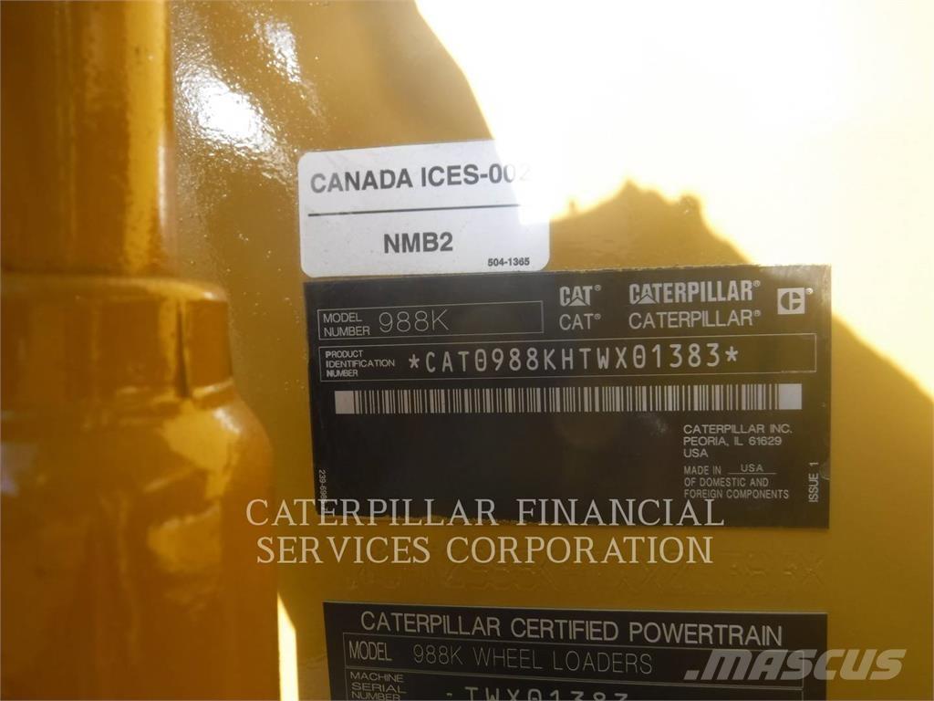 CAT 988K Utovarivači na kotačima