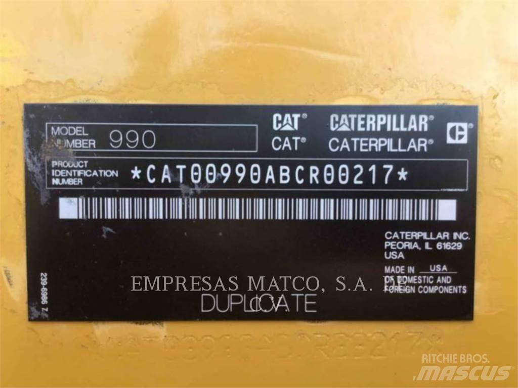 CAT 990 Utovarivači na kotačima