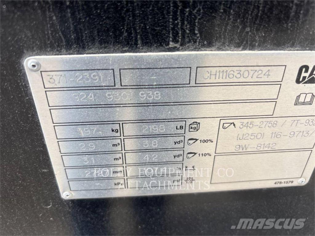 CAT BK38V38GP Utovarivači na kotačima