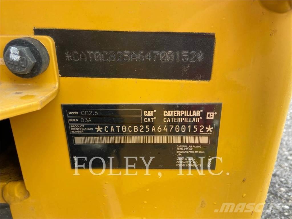 CAT CB2.5-03 Valjci sa dvojnim bubnjem