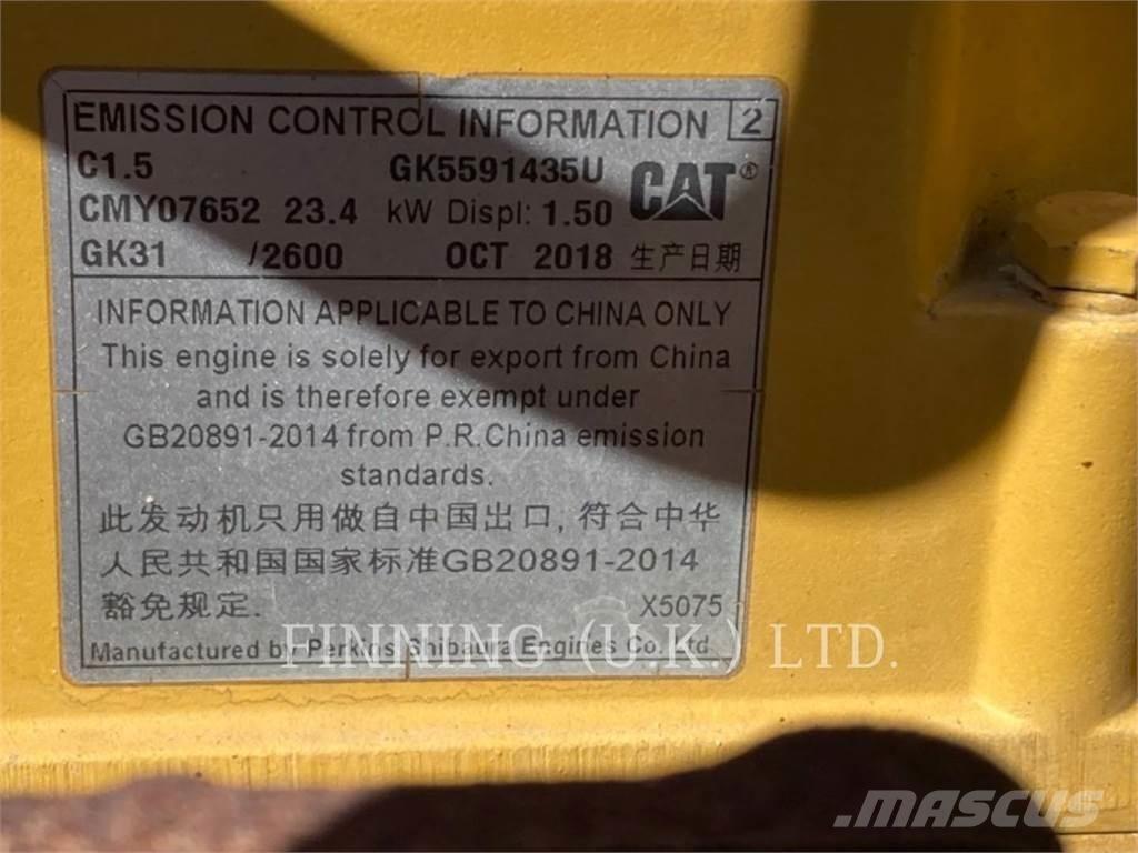 CAT CB2.7 Kompaktori zemlje