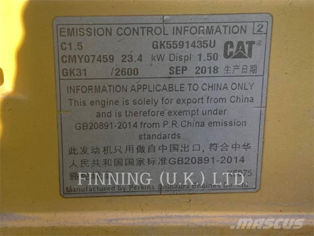 CAT CB2.7 Kompaktori zemlje