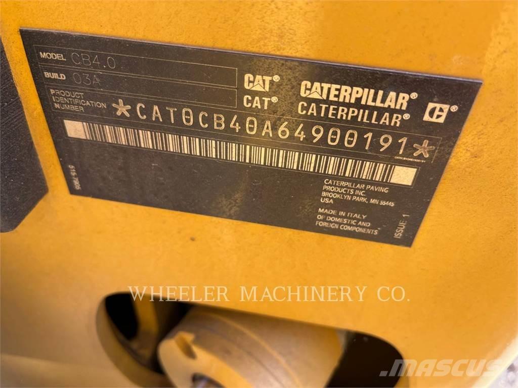 CAT CB4.0 Valjci sa dvojnim bubnjem
