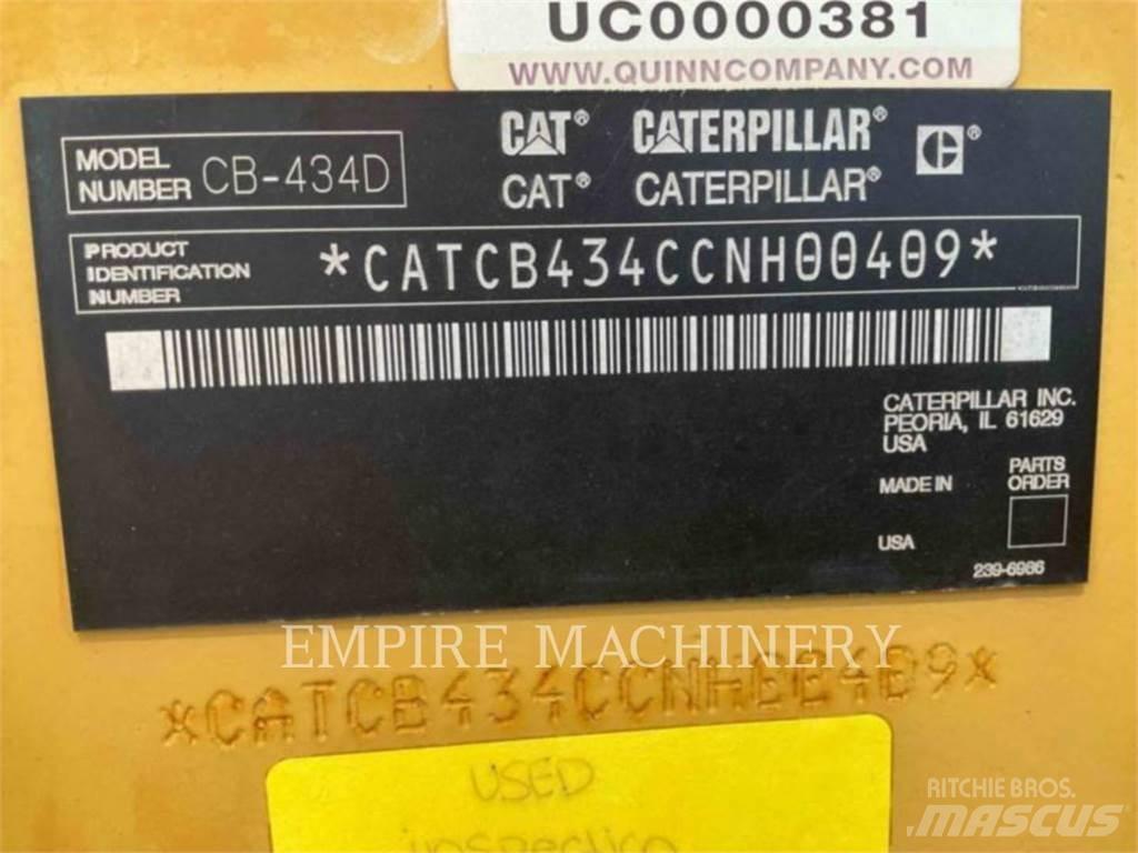 CAT CB434D Valjci sa dvojnim bubnjem
