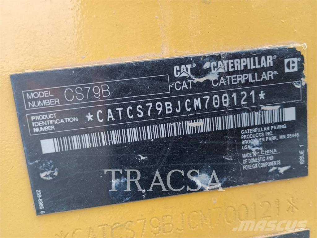 CAT CS 79 B Valjci sa jednim bubnjem