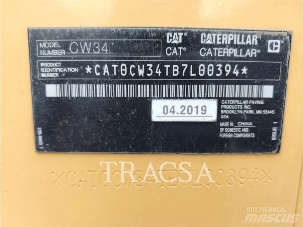 CAT CW 34 Gumeni valjci na kotačima