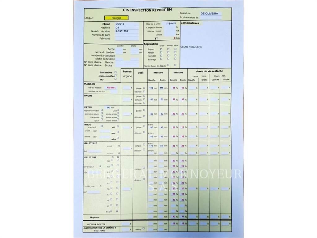CAT D5 Buldožeri gusjeničari