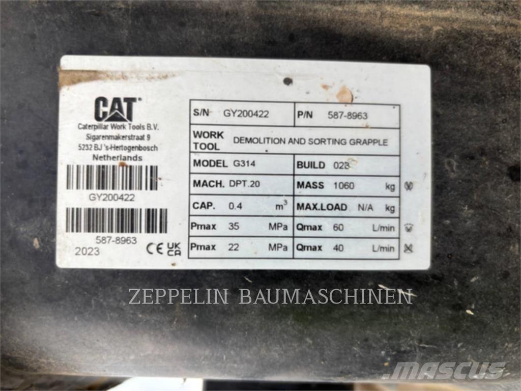 CAT G314-D Grabilice