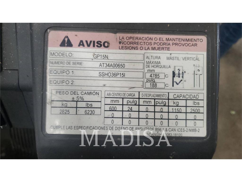 CAT GP15N5-LE Plinski viličari