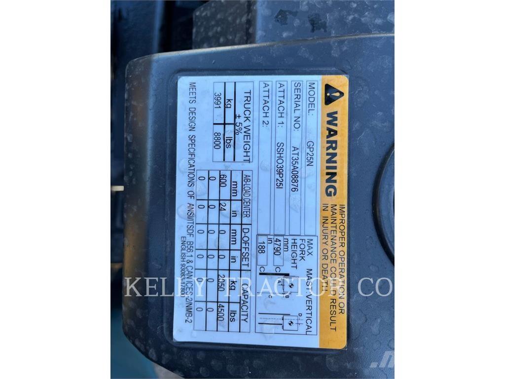 CAT GP25N Viličari - ostalo