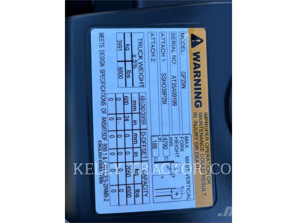 CAT GP25N Viličari - ostalo