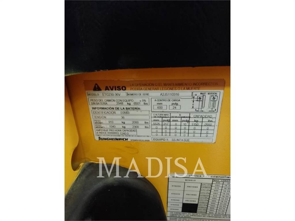 CAT LIFT TRUCKS ETG230 Viličari - ostalo