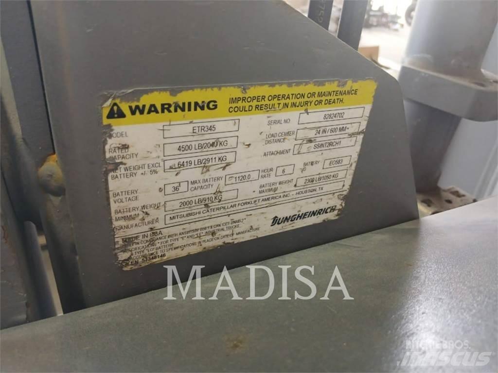 CAT LIFT TRUCKS ETR345A Viličari - ostalo