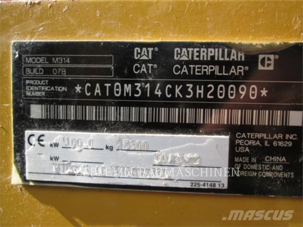 CAT M314-07A Bageri na kotačima