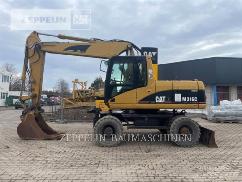 CAT M316C Bageri na kotačima