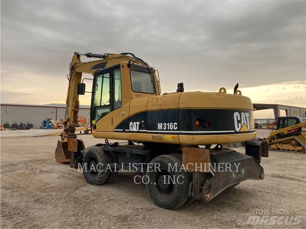 CAT M316C Bageri na kotačima