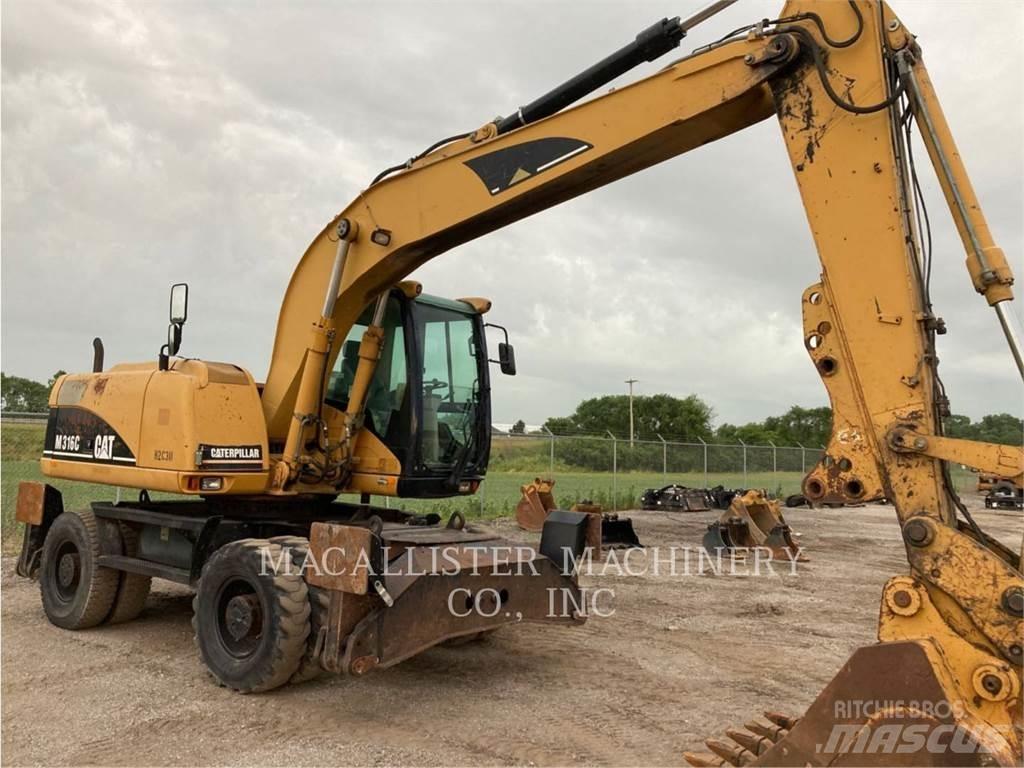 CAT M316C Bageri na kotačima