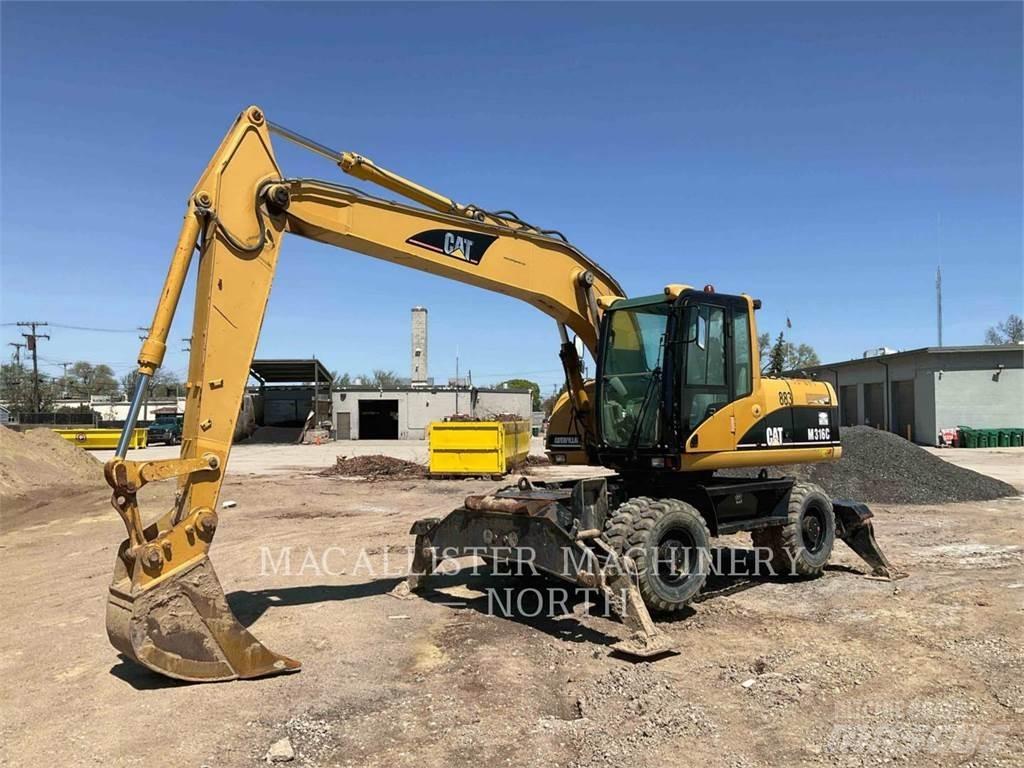 CAT M316C H Bageri na kotačima