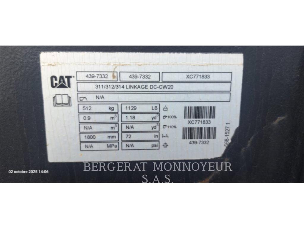 CAT M318-07 Bageri na kotačima