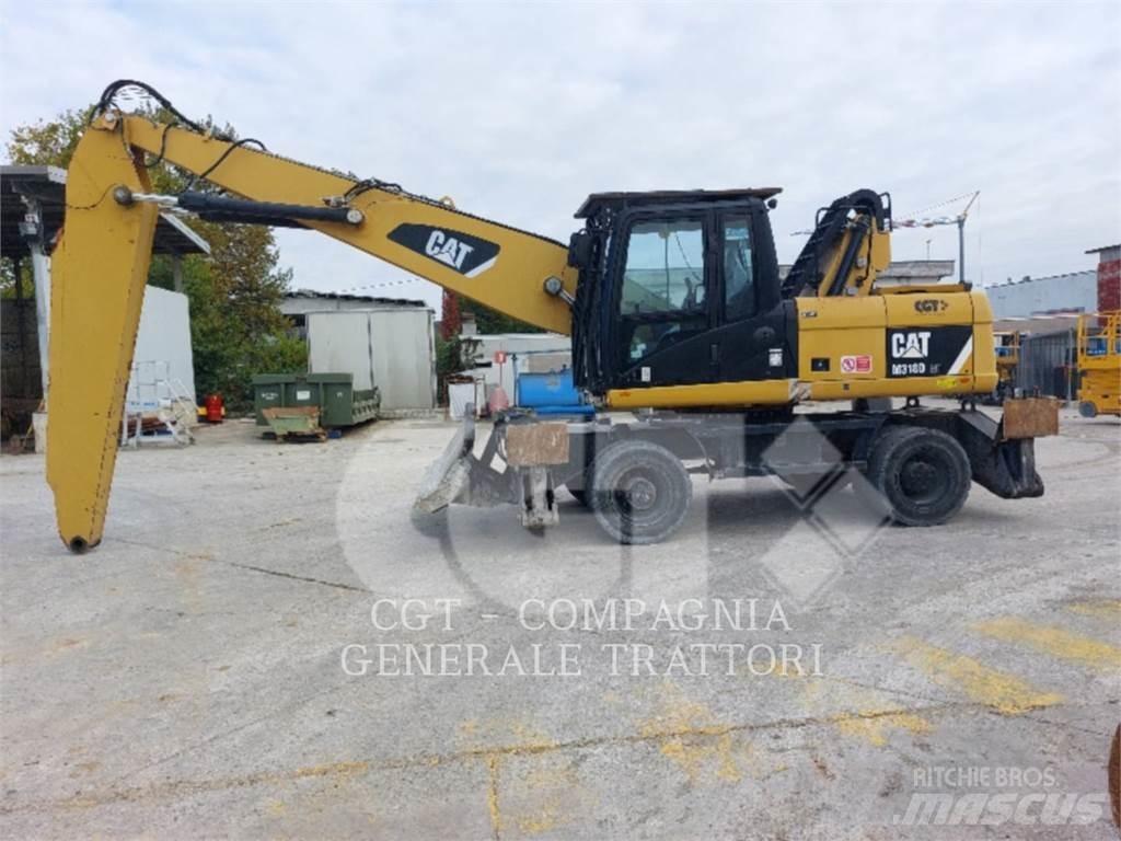 CAT M318D MH Bageri na kotačima