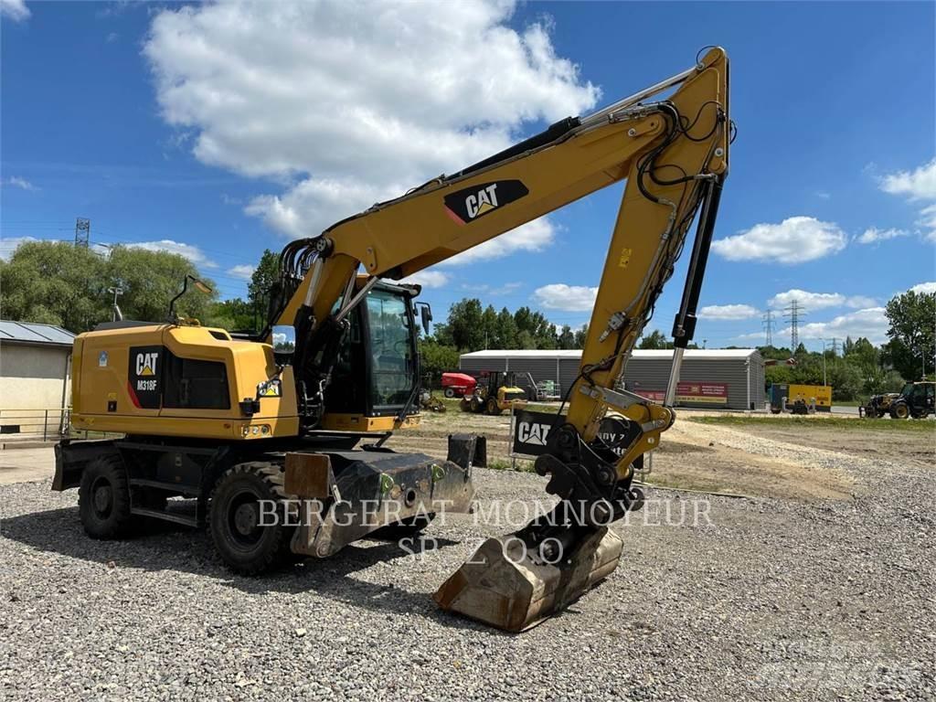 CAT M318F Bageri na kotačima