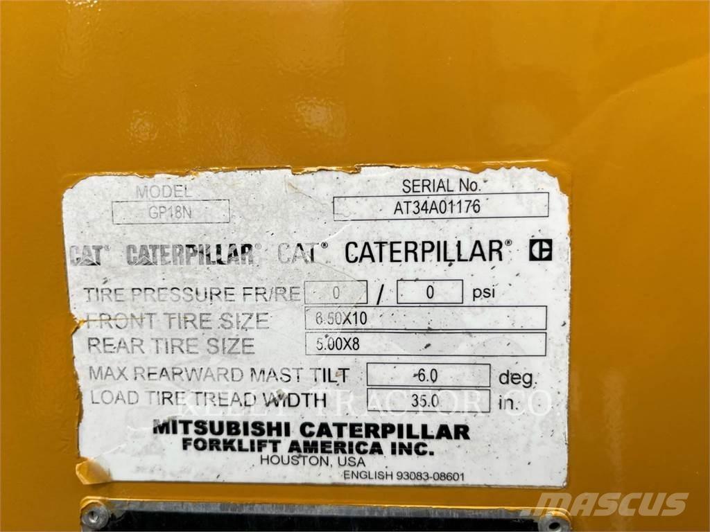 CAT MCFGP18N5 Plinski viličari