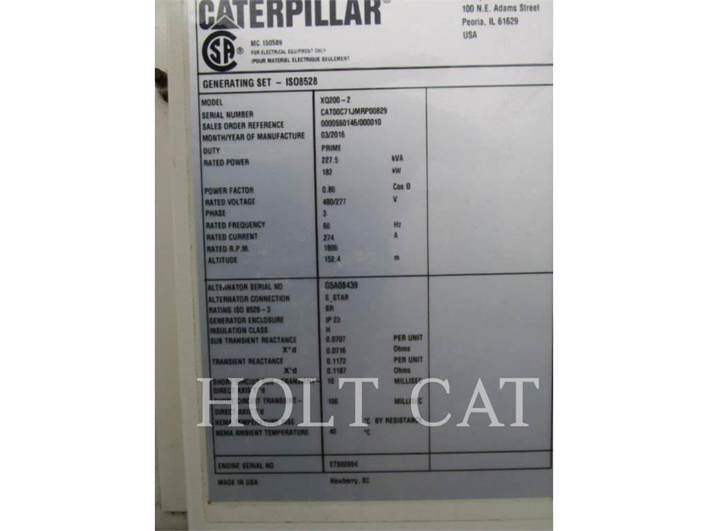 CAT XQ 200 Ostali agregati