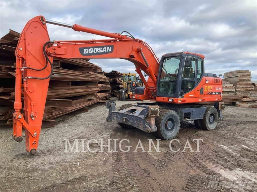 Doosan DX190W Bageri na kotačima