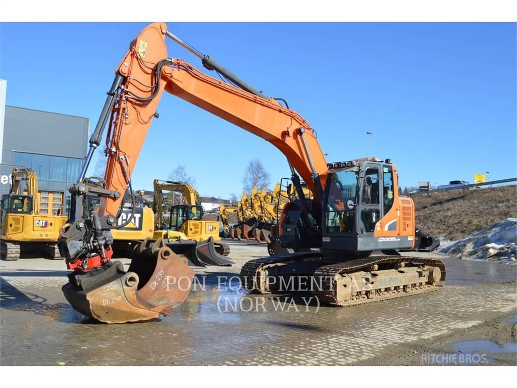 Doosan DX235 Bageri gusjeničari