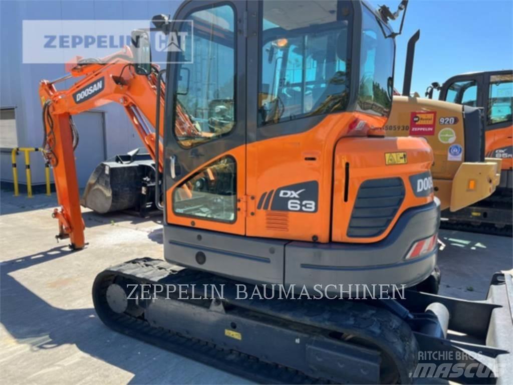 Doosan DX63-3 Bageri gusjeničari