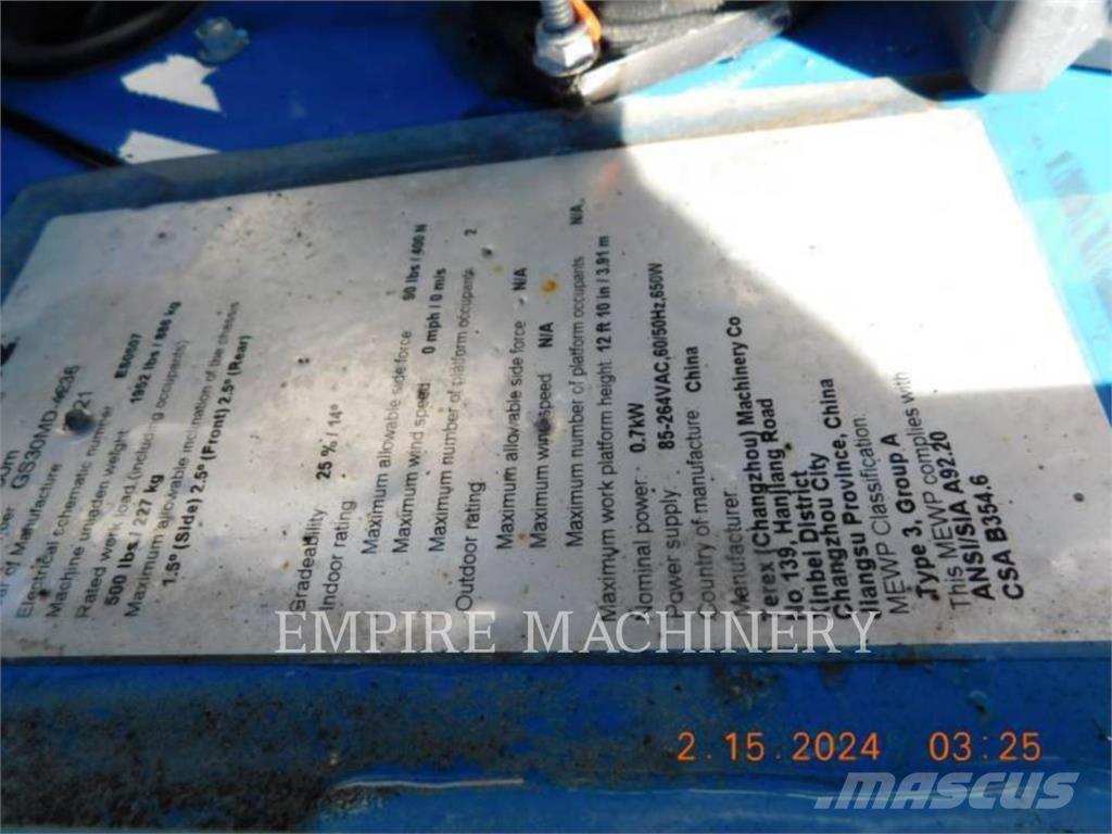 Genie GS1330 Zglobne podizne platforme
