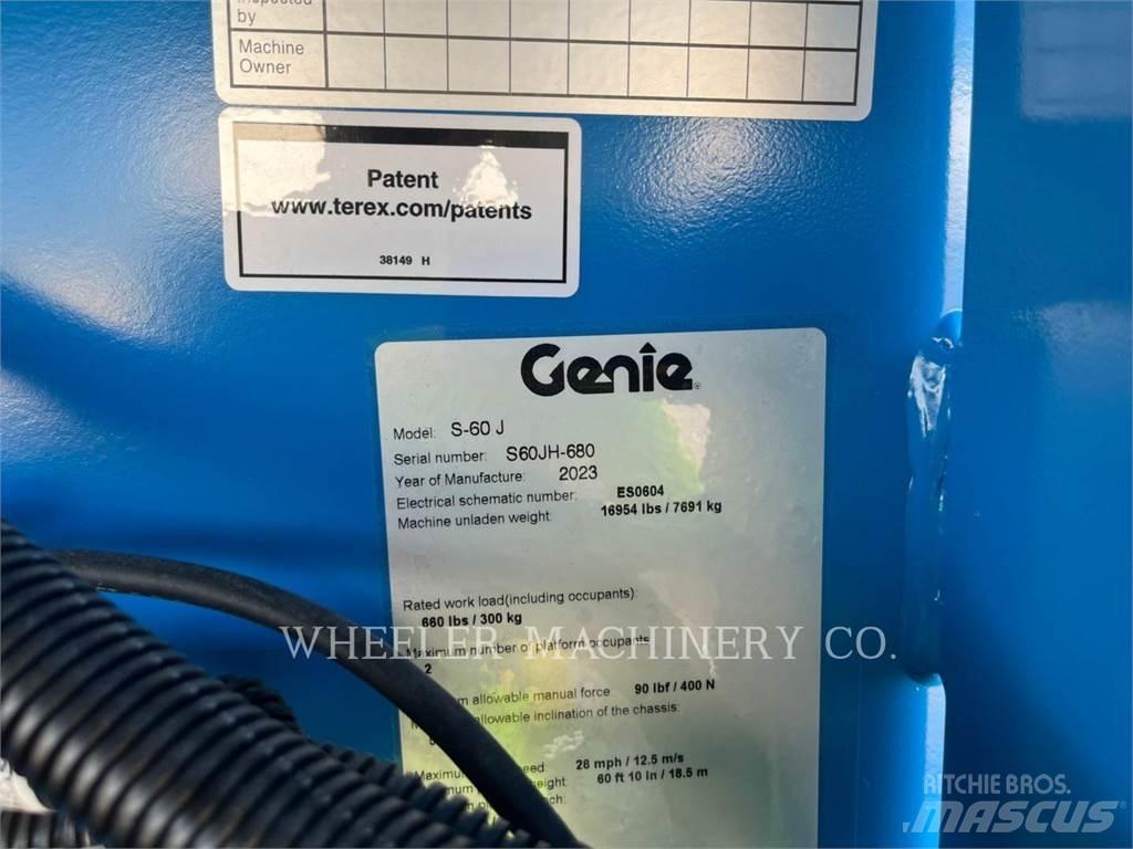 Genie S60J Zglobne podizne platforme