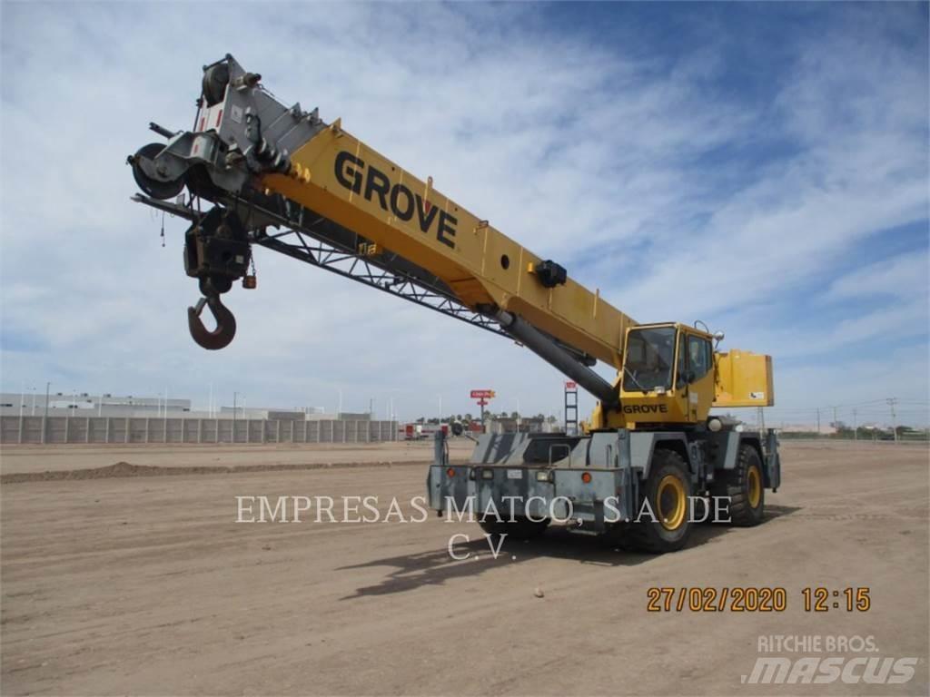 Grove RT600E Rabljene dizalice za težak teren