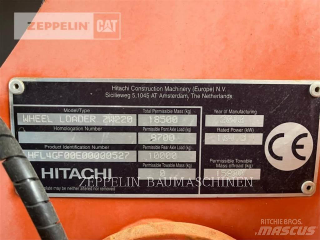 Hitachi ZW220 Utovarivači na kotačima