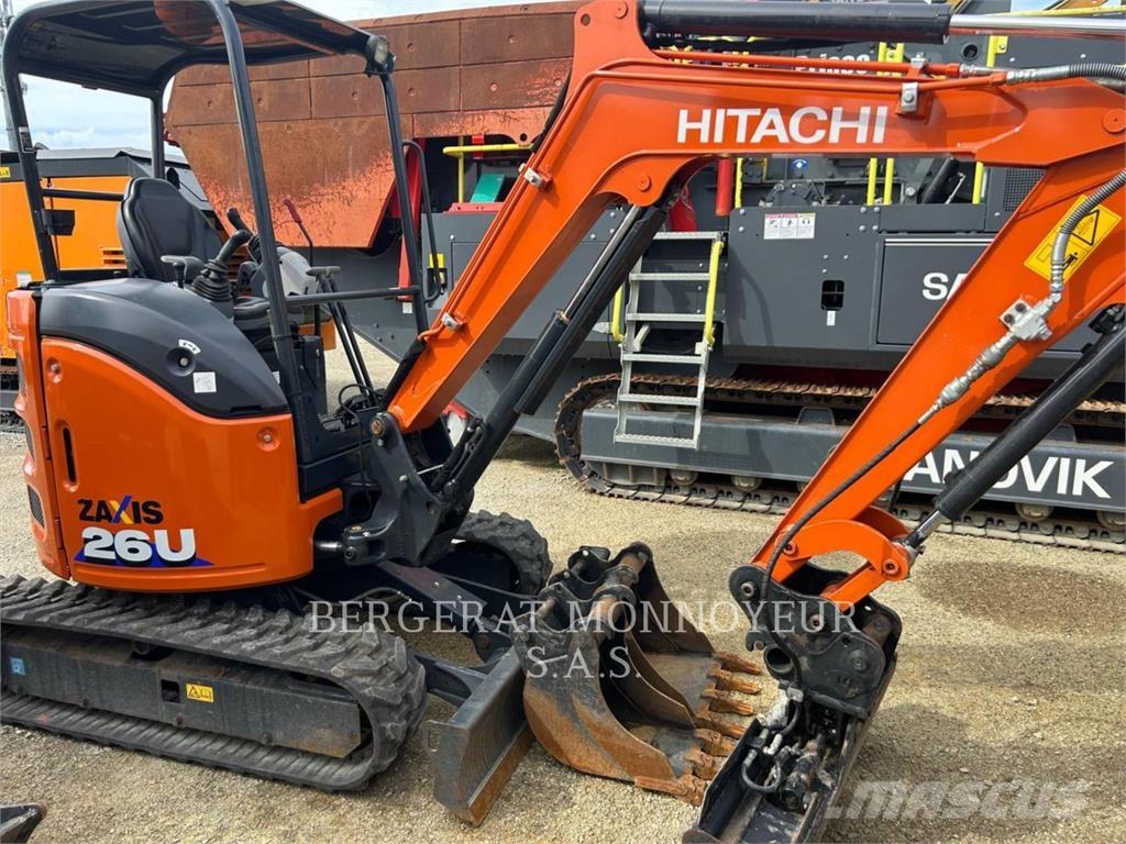 Hitachi ZX26U-6 Bageri gusjeničari