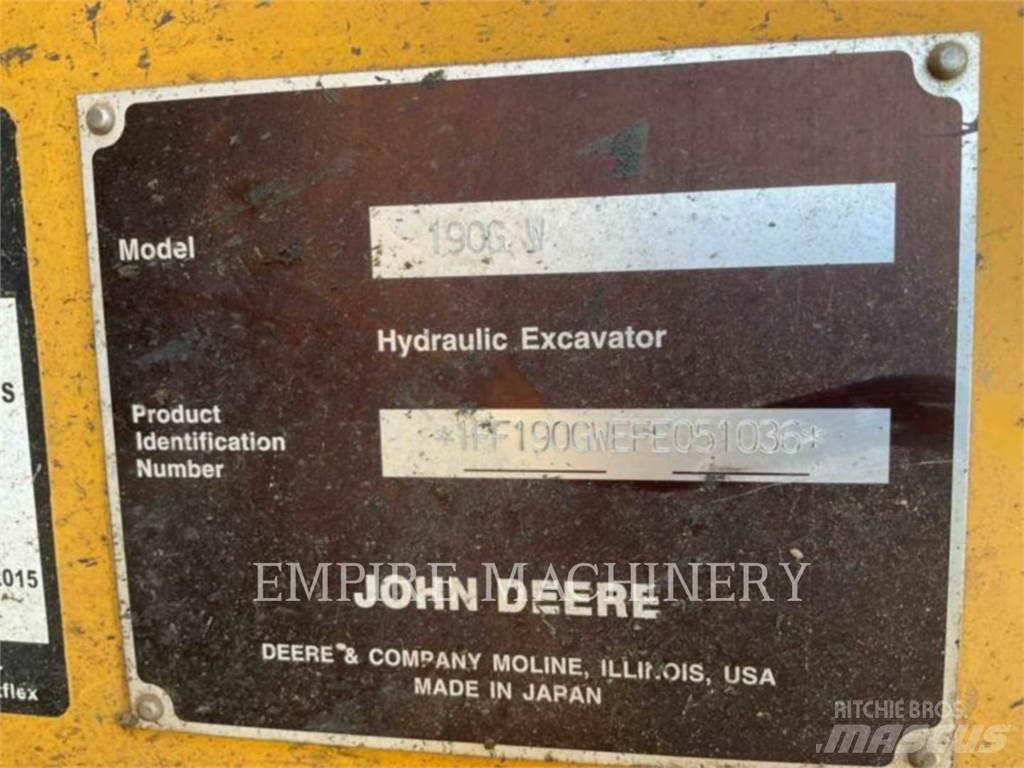 John Deere 190G Bageri gusjeničari
