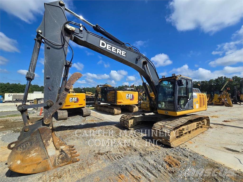 John Deere 210G Bageri gusjeničari
