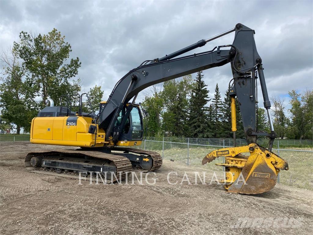 John Deere 210G Bageri gusjeničari