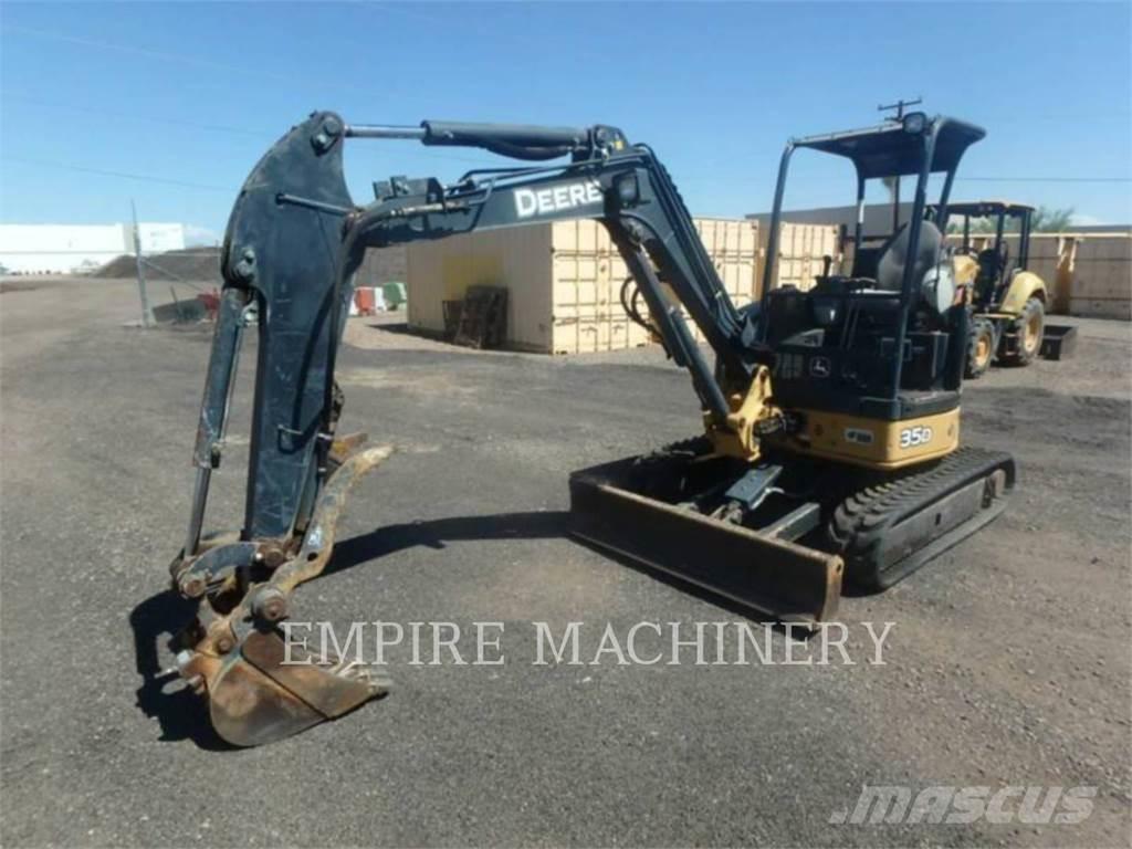 John Deere 35D Bageri gusjeničari