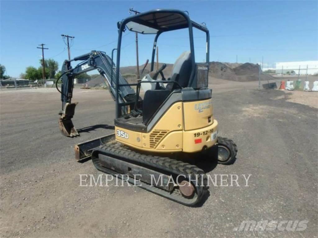 John Deere 35D Bageri gusjeničari
