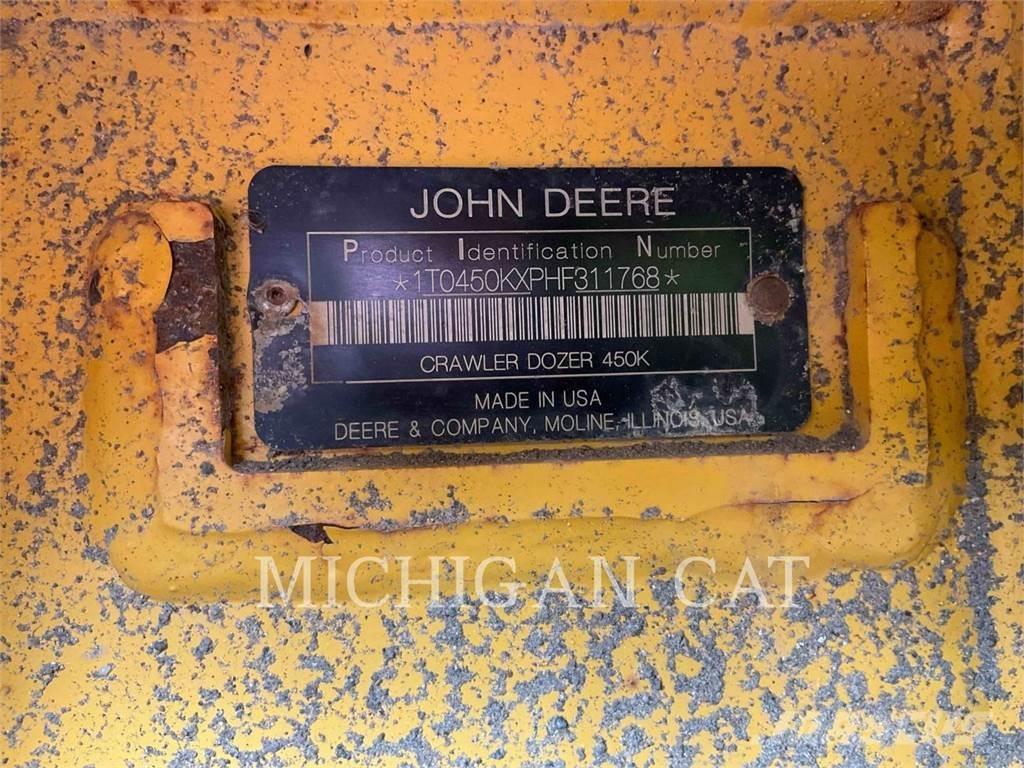 John Deere 450K Buldožeri gusjeničari
