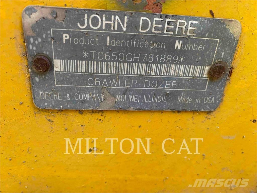 John Deere 650G Buldožeri gusjeničari