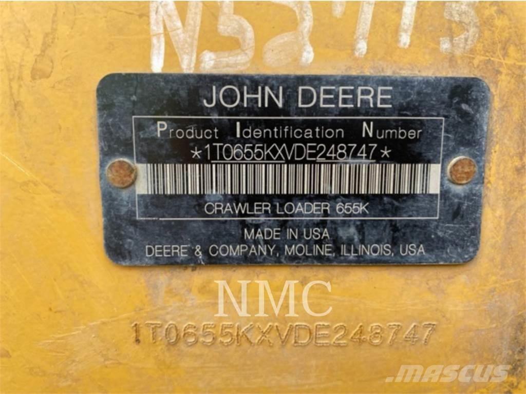 John Deere 655 Utovarivači gusjeničari
