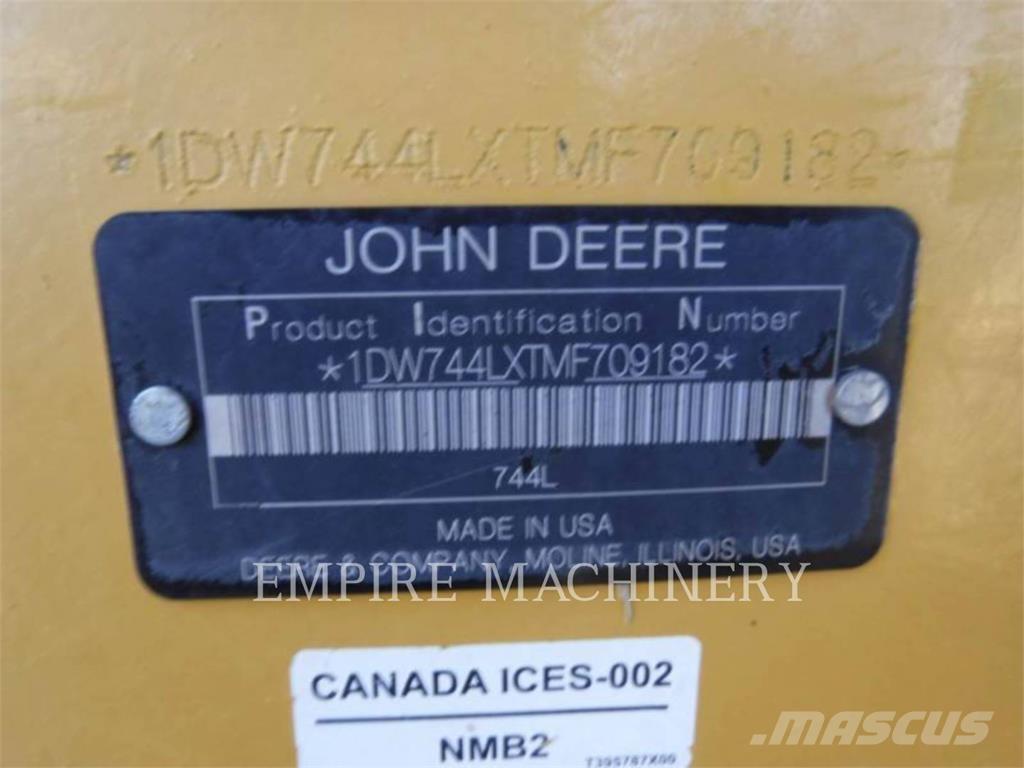John Deere 744L Utovarivači na kotačima
