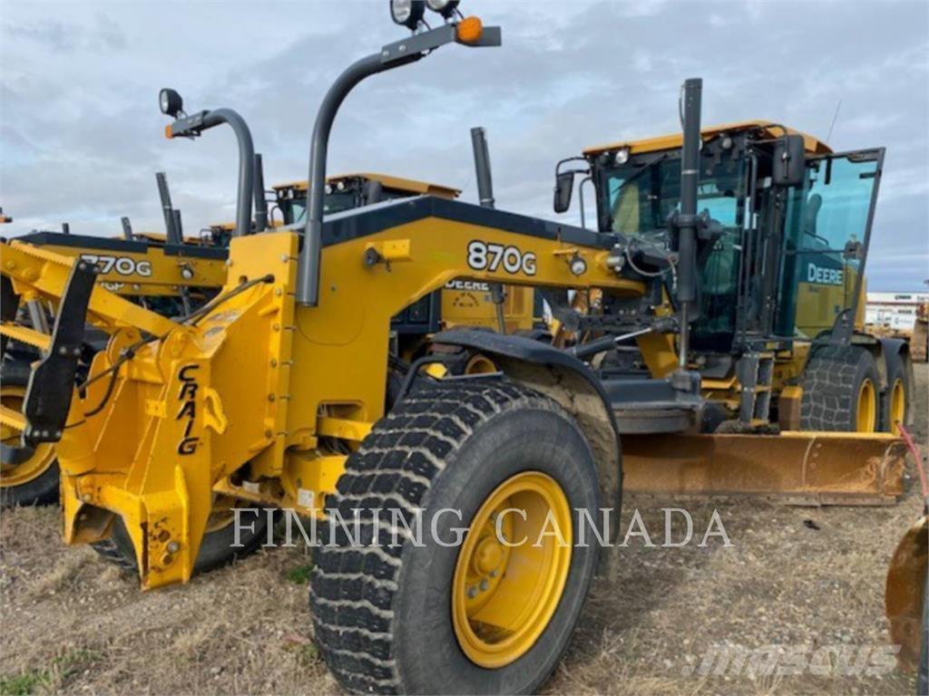 John Deere 870G Grejderi