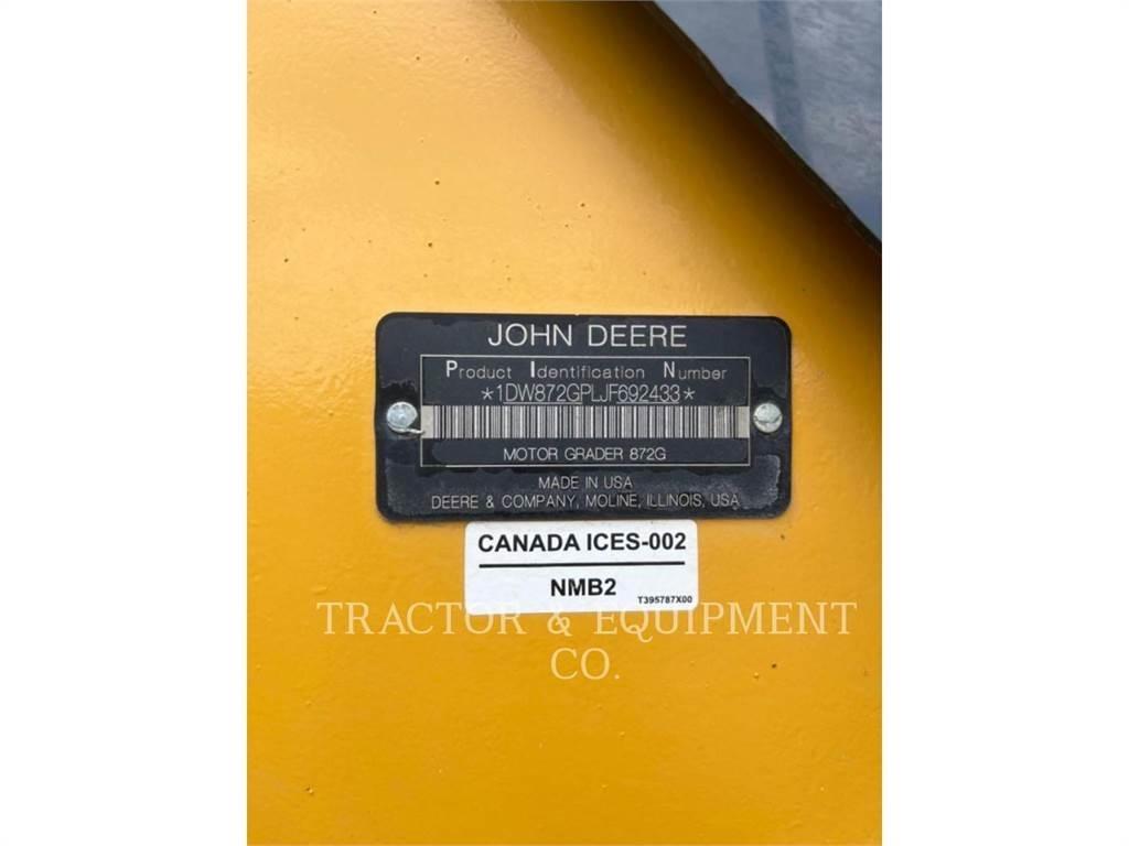 John Deere 872GP Grejderi