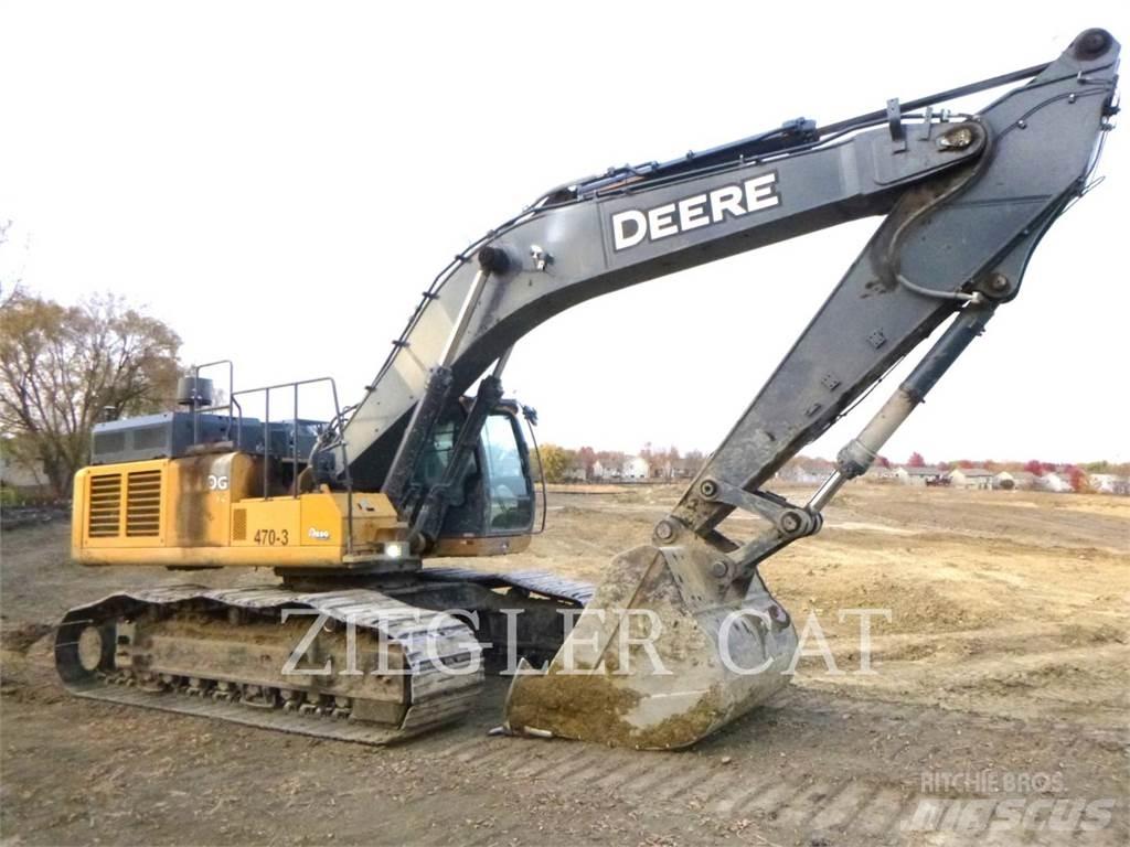 John Deere & CO. 470G Bageri gusjeničari